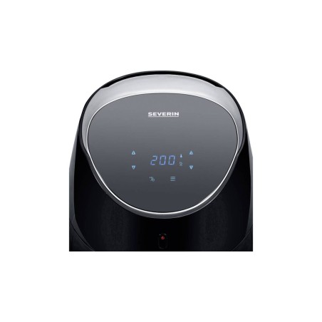 SEVERIN FR 2445 Airfryer 2kW - Sleek Silver Metal Design for Perfectly Crispy Meals!
